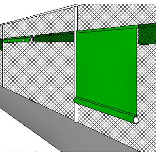 Aer-Flo® Sports TUFFY® Ballasted 6' Tall x 5' Wide Windscreen (Only 1 Size) BALLASTWS