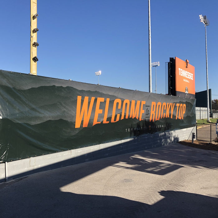 Aer-Flo® Sports Competition™ Printed Mesh & Vinyl Windscreen