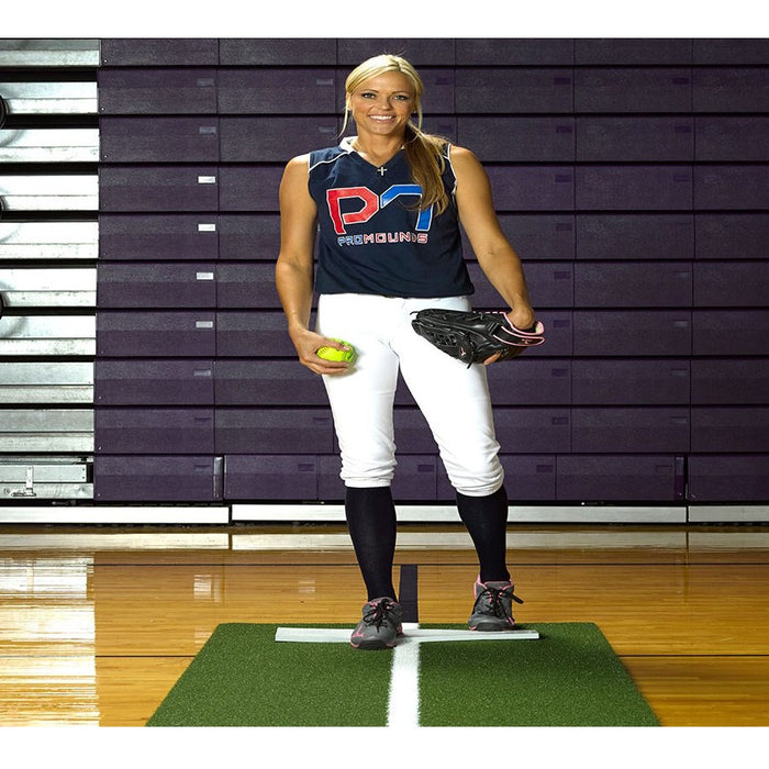 Aer-Flo® Sports Jennie Finch Softball Pitching Mat With Powerline MP2036