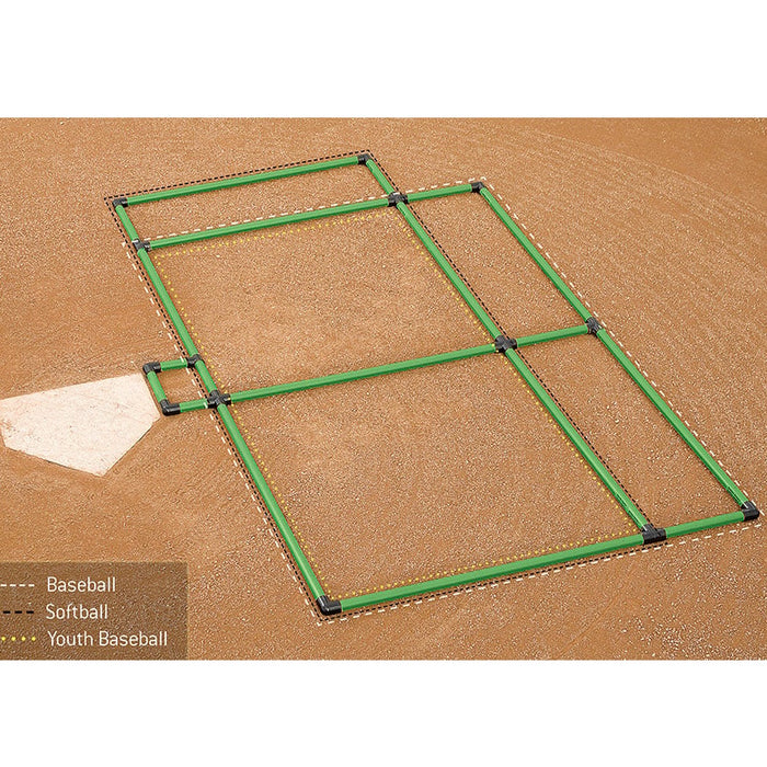 Beacon Athletics 3-in-1 Batter’s Box Template for Any Field 201-100-100