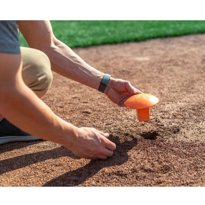 Beacon Athletics Base Anchor Plug with Bright Orange Cap Design 301-100-020