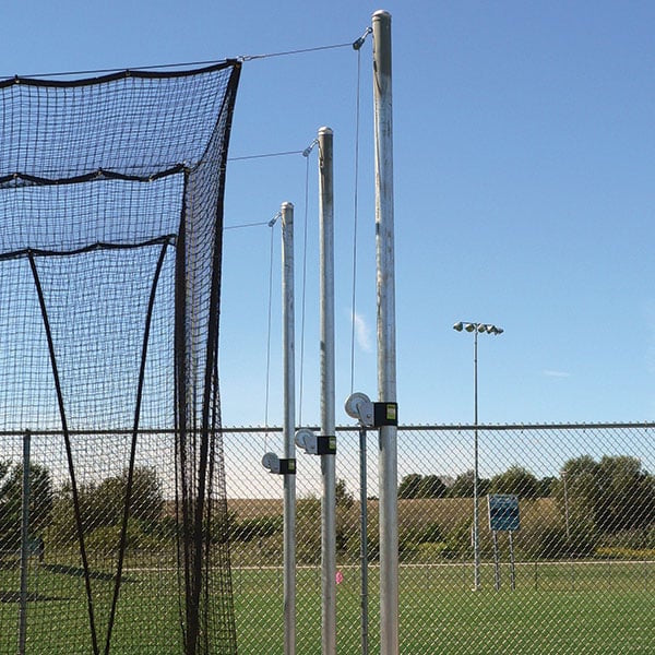 Beacon Athletics NET: #30 Nylon with Reinforced Top Rope for Elite Batting Cage