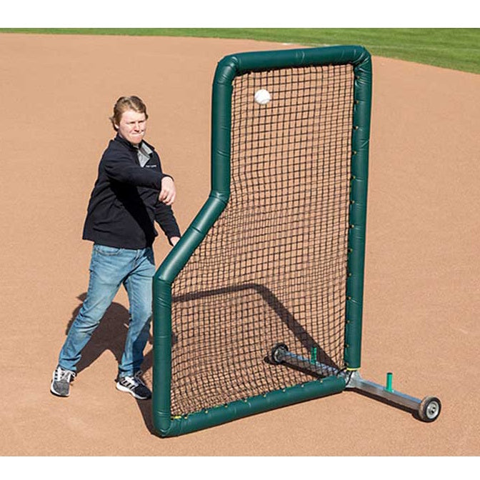 Beacon Athletics TUFFScreen 7×5 Pitcher’s L Screen