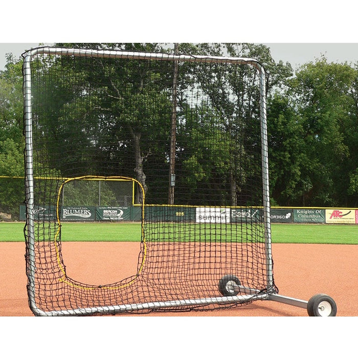 Beacon Athletics TuffScreen 7'x7' Softball Screen with Heavy Net 135-100-400