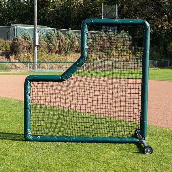 Beacon Athletics TuffScreen 7x7 Pitcher's L with Heavy Net & Padding 135-100-703