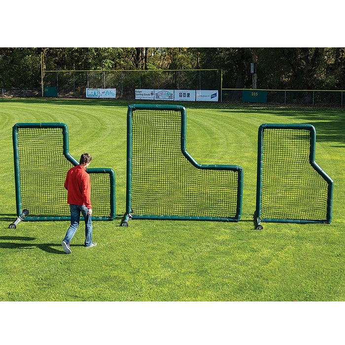 Beacon Athletics TuffScreen 7x7 Pitcher's L with Heavy Net & Padding 135-100-703