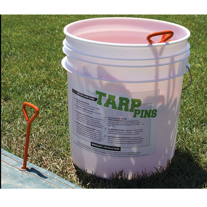 Beacon Athletics Pro Tarp Pins Bucket with 50 Pins 270-500-840