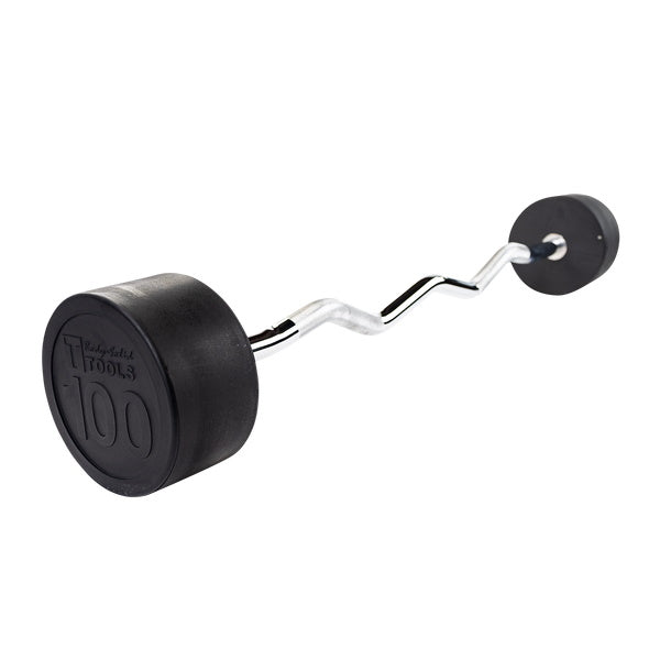 Body-Solid 100 lb. Fixed Weight Ez-Curl Barbells SBZ100