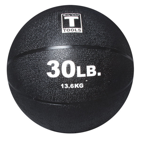 Body-Solid 30lb. Black Tools Medicine Ball BSTMB30