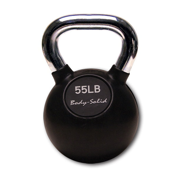 Body-Solid 55 lb. Chrome Premium Kettlebell KBC55