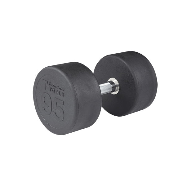 Body-Solid 95 lb. Premium Round Rubber Dumbbell SDP95