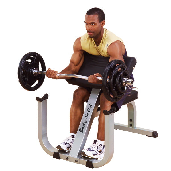 Body-Solid Heavy-Duty Preacher Curl Bench GPCB329