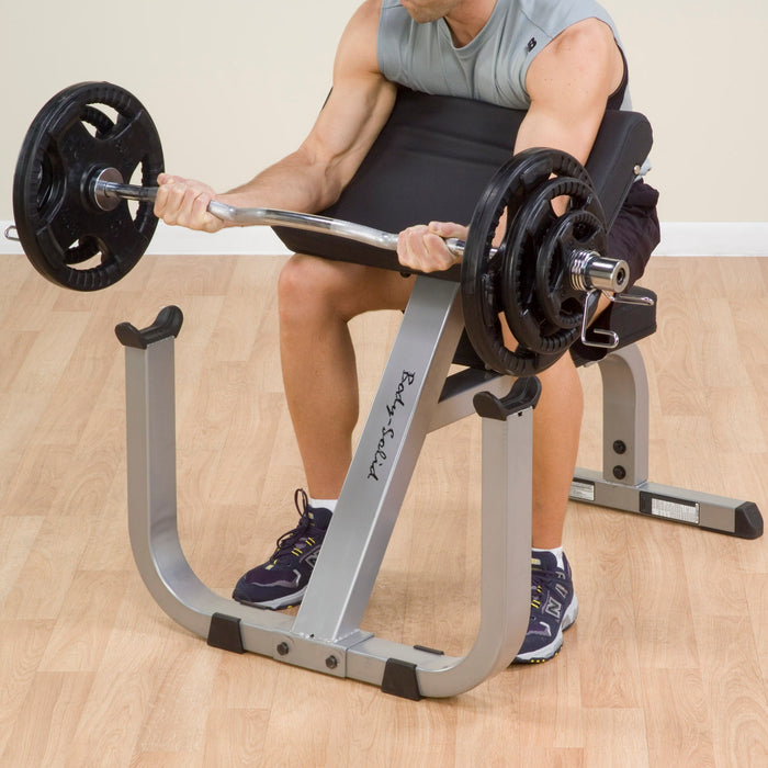 Body-Solid Heavy-Duty Preacher Curl Bench GPCB329