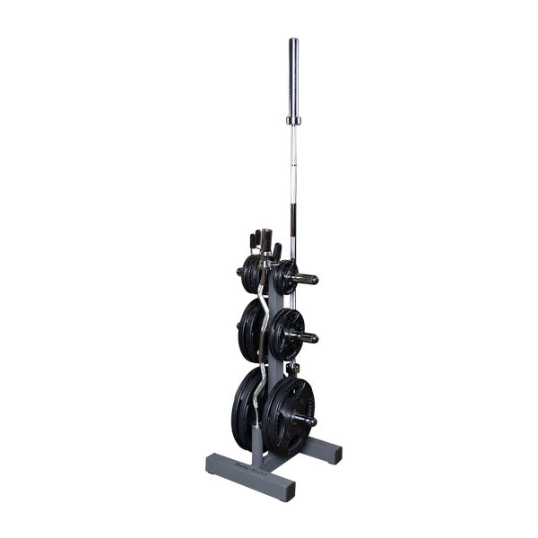 Body-Solid Olympic Plate Tree & Bar Holder WT46