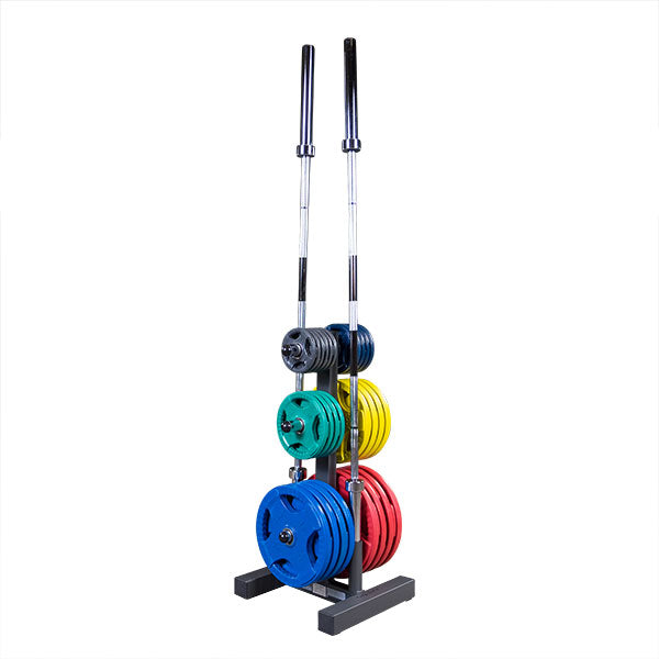 Body-Solid Olympic Plate Tree & Bar Holder WT46