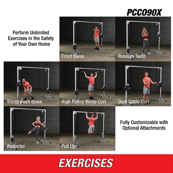 Body-Solid Powerline Cable Cross Over PCCO90X