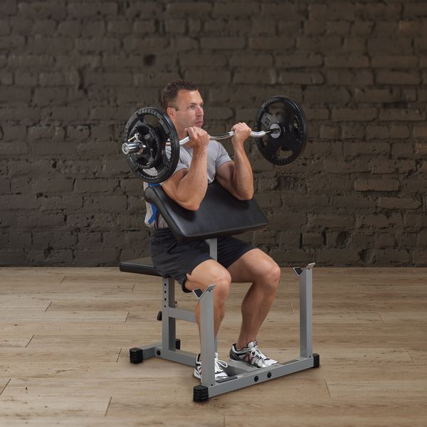 Body-Solid Powerline Preacher Curl Bench PPB32X