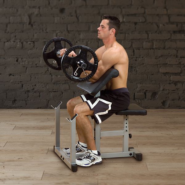 Body-Solid Powerline Preacher Curl Bench PPB32X