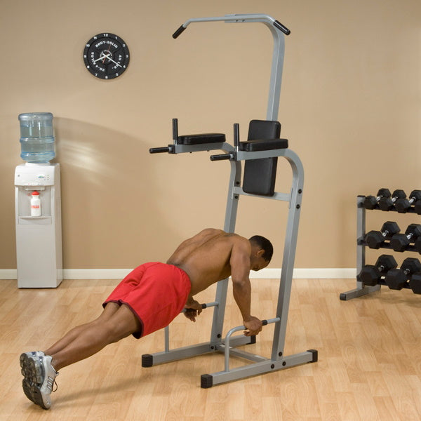 Body-Solid Powerline Vertical Knee Raise Dip Push-up Chin-Up PVKC83X