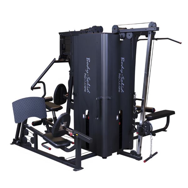 Body-Solid Pro Clubline 4 Stack Commercial Gym S1000