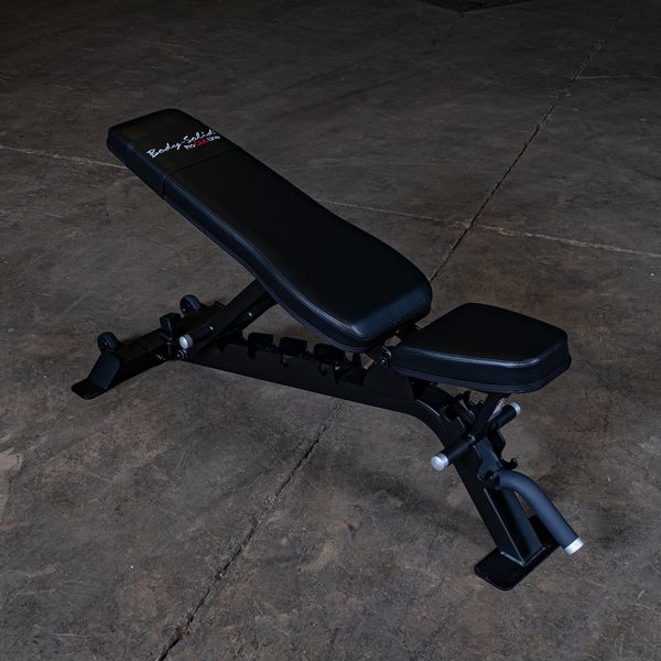 Body-Solid Pro Clubline Black Flat Incline Bench SFID325B