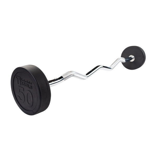 Body-Solid 50 lb. Fixed Weight Ez-Curl Barbells SBZ50