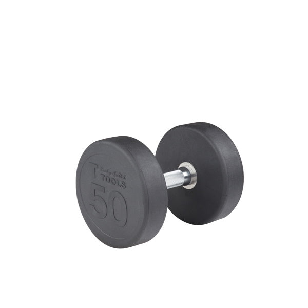 Body-Solid 50 lb. Premium Round Rubber Dumbbell SDP50