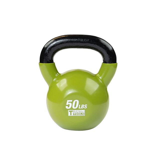 Body-Solid 50 lb. Vinyl Dipped Kettlebells KBV50