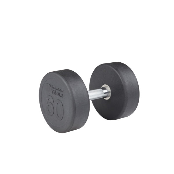 Body-Solid 60 lb. Premium Round Rubber Dumbbell SDP60