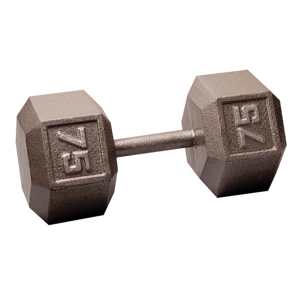 Body-Solid 75 Lb. Cast Iron Hex Dumbbell SDX75