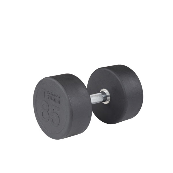 Body-Solid 85 lb. Premium Round Rubber Dumbbell SDP85