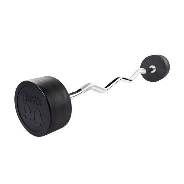 Body-Solid 90 lb. Fixed Weight Ez-Curl Barbells SBZ90