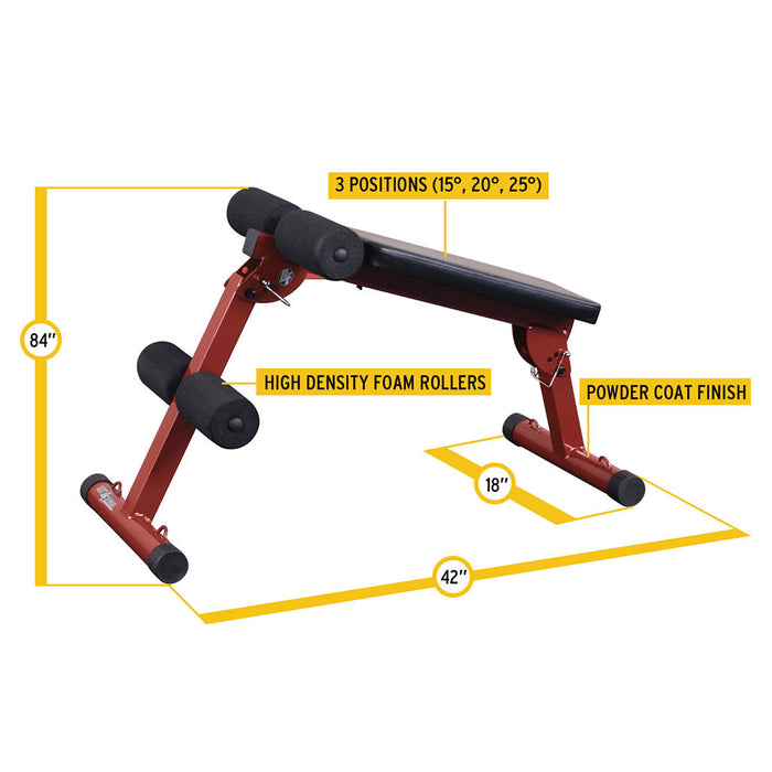 Body-Solid Best Fitness Ab Crunch Bench BFAB10B