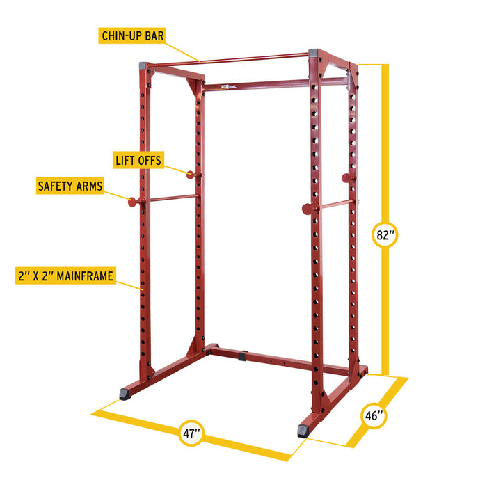 Body-Solid Best Fitness BFPR100B Power Rack
