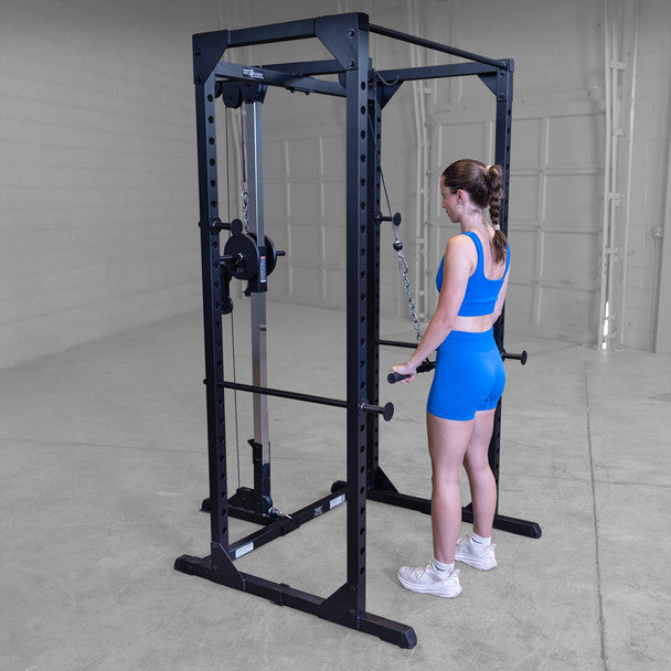 Body-Solid Best Fitness Power Rack Lat Attachment BFLA100B