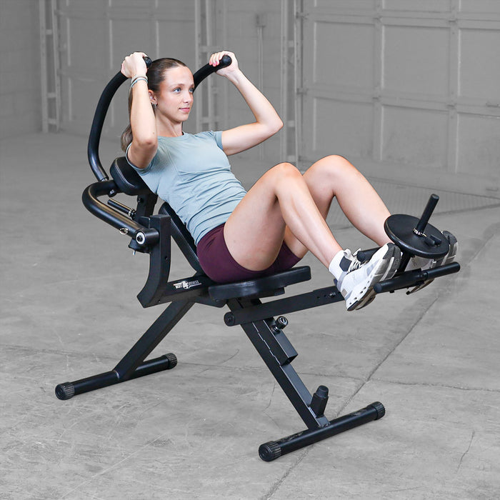 Body-Solid Best Fitness Semi-Recumbent Ab Bench BFAB20B