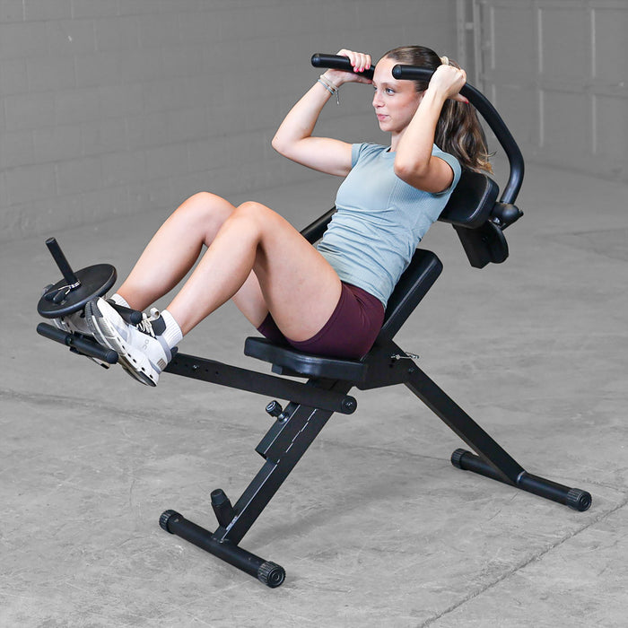 Body-Solid Best Fitness Semi-Recumbent Ab Bench BFAB20B