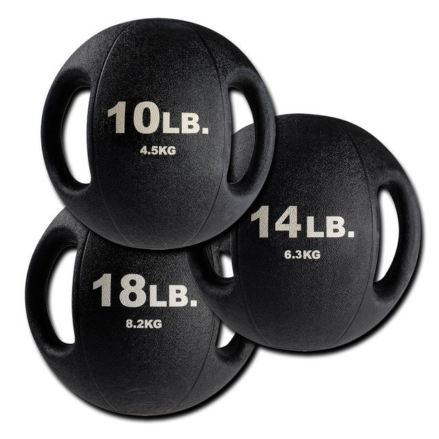 Body-Solid Dual Grip Medicine Balls BSTDMB