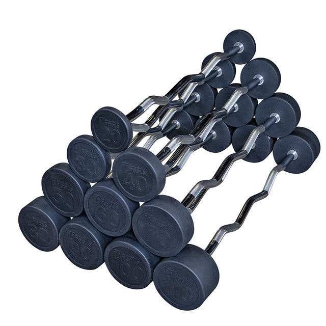 Body-Solid Fixed Weight Curl Barbells SBZ