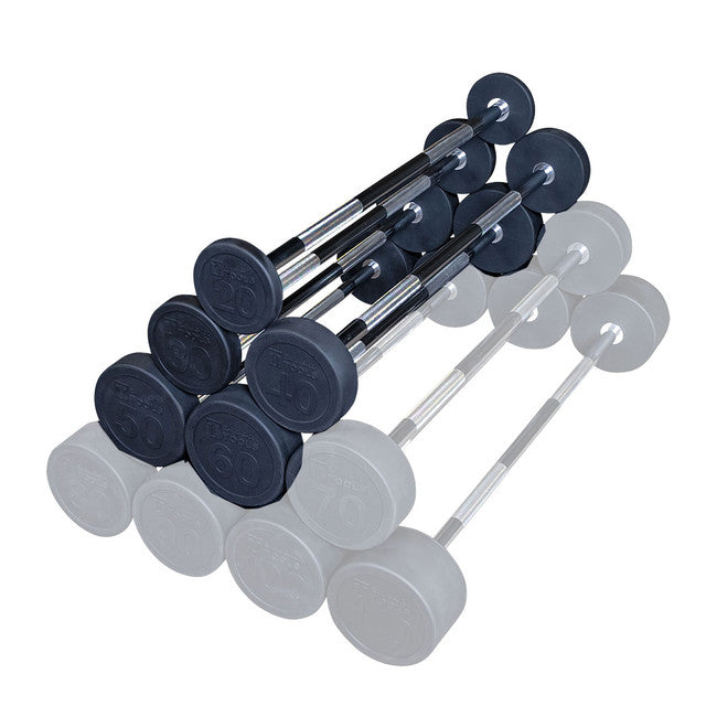 Body-Solid Fixed Weight Straight Barbells SBB