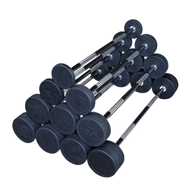 Body-Solid Fixed Weight Straight Barbells SBB