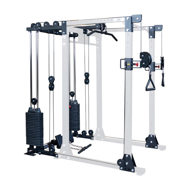 Body-Solid Functional Trainer Attachment with Weight Stacks GPRFTS