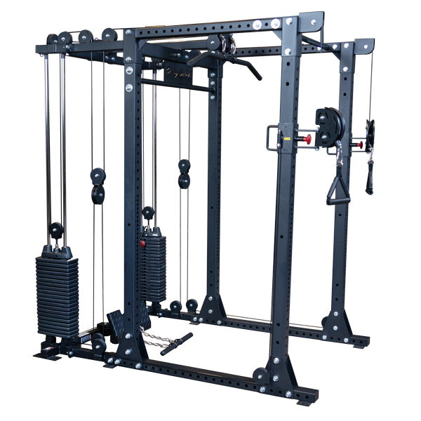 Body-Solid Functional Trainer Attachment with Weight Stacks GPRFTS