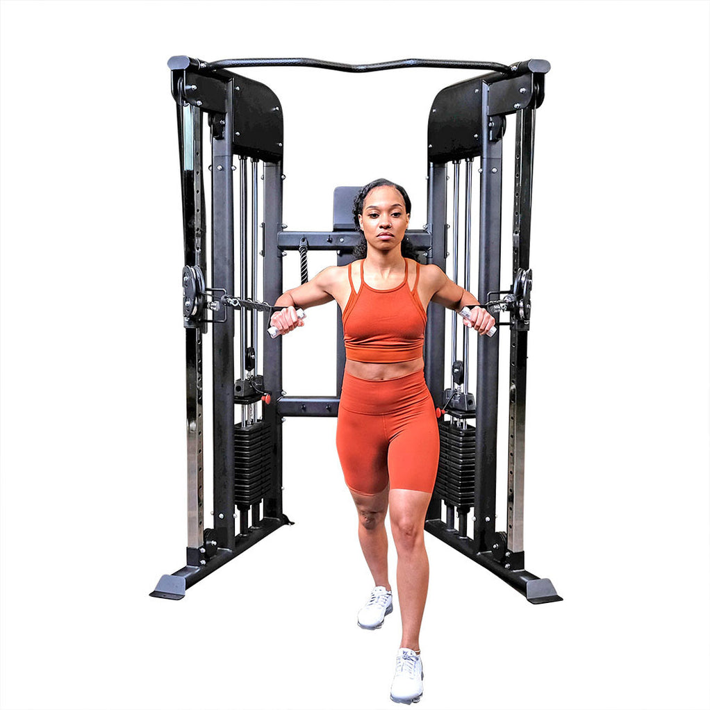 Body-Solid GFT100 Functional Trainer — Change Speed Running