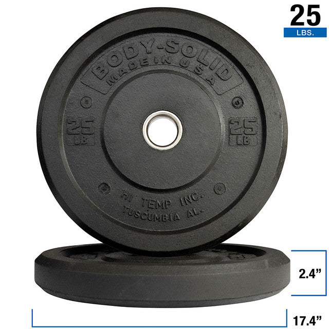 Body-Solid Hi-Temp Bumper Plates OBPH
