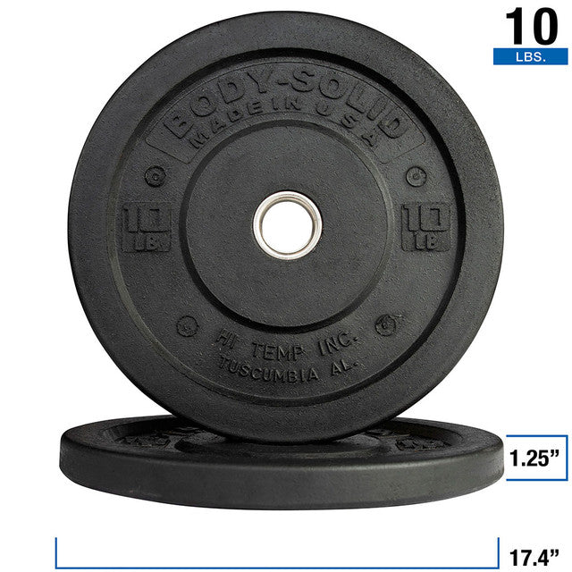 Body-Solid Hi-Temp Bumper Plates OBPH