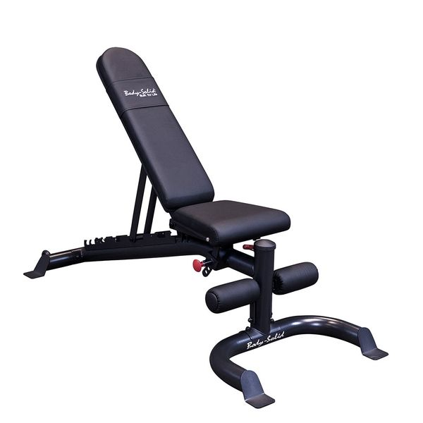 Body-Solid Leverage Flat Incline Decline Bench GFID100B