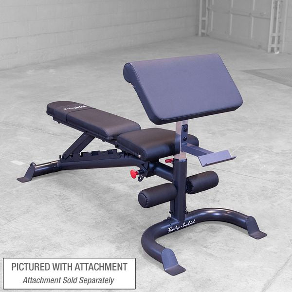 Body-Solid Leverage Flat Incline Decline Bench GFID100B