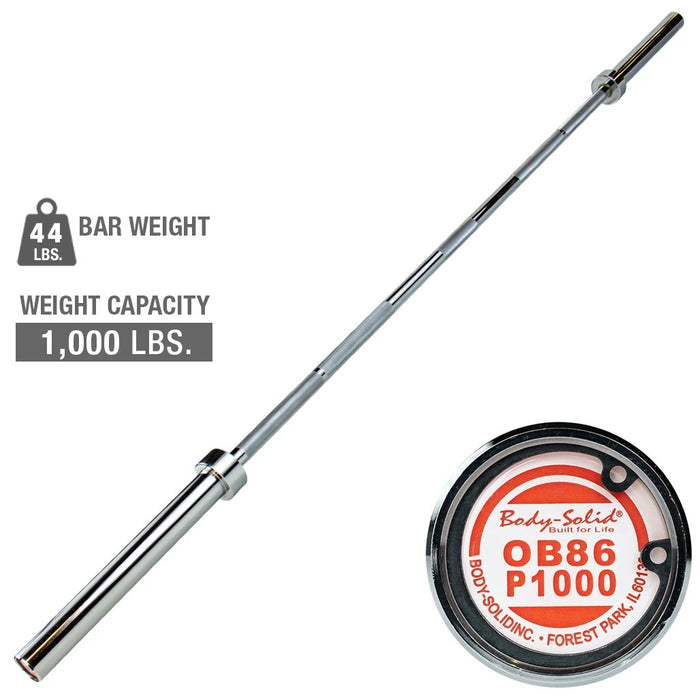 Body-Solid OB86P1000 2" Olympic Premium Bar