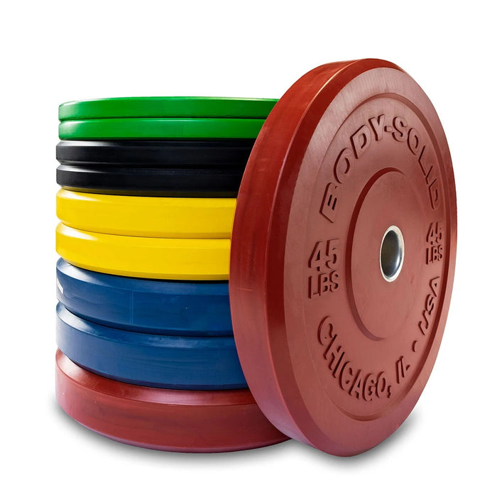 Body-Solid OBPXC Color Bumper Plates